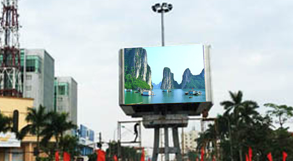 越南户外全彩LED显示屏项目